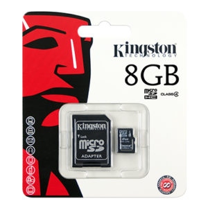8GB Kingston Micro SD Card - CLASS 4